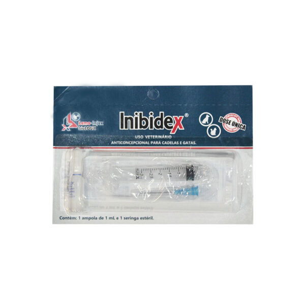 Anticoncepcional Inibidex Injetável para Cães e Gatos