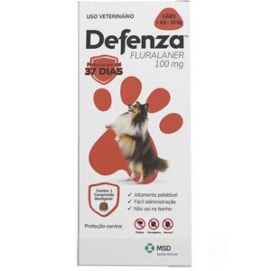 Antiparasitário MSD Defenza  100MG 4,5 A 10KG