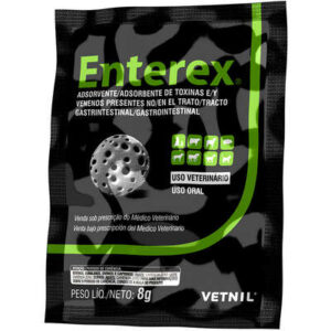 Adsorvente de Toxinas e Venenos Enterex Vetnil - 8 g