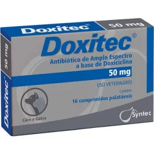 Antibiótico Doxitec Syntec 50mg16 comprimidos
