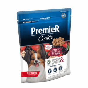 Cookie Premier Cães Adultos Porte Pequeno Frutas Vermelhas e Aveia 250 g
