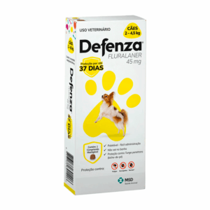 Antiparasitário MSD Defenza 45MG 2 A 4,5KG