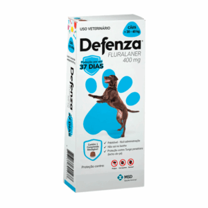 Antiparasitário MSD Defenza 400MG 20 A 40KG