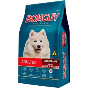Ração Bomguy Carne e Frango para Cães Adultos 15Kg