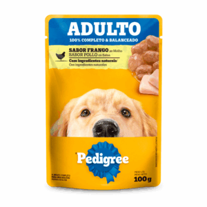 Ração Úmida Pedigree Sachê Cães Adultos Frango ao Molho 100 g
