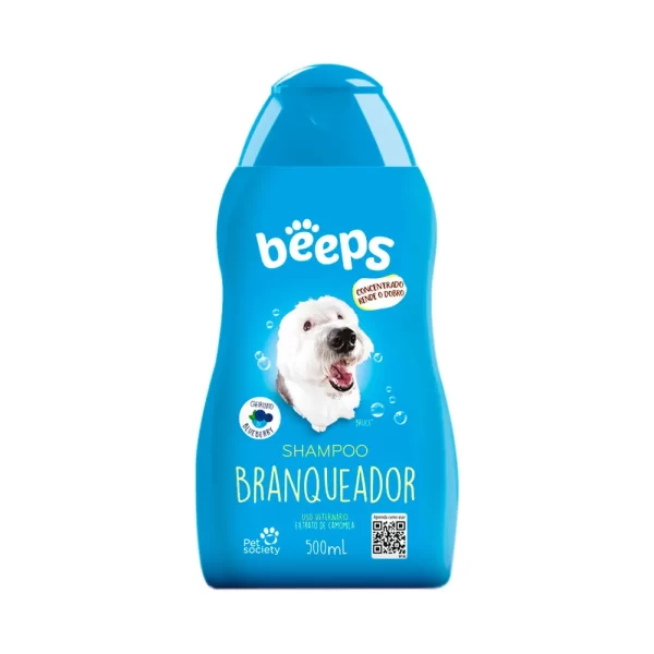 Shampoo Branqueador Beeps Pet Society 500ml
