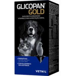 Suplemento Vetnil Glicopan Gold para Cães e Gatos 125ml