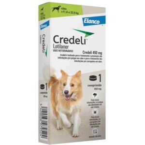 Antipulgas e Carrapatos Elanco Credeli 450MG 11KG A 22KG AVULSO