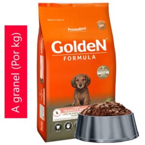Granel Golden Cães Filhotes Mini Carne e Arroz 1Kg