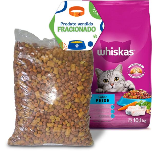 Granel Whiskas Gatos Adulto Peixe 1Kg