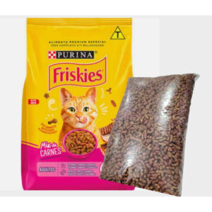 Granel Friskies Gatos Adultos Mix de Carne 1Kg