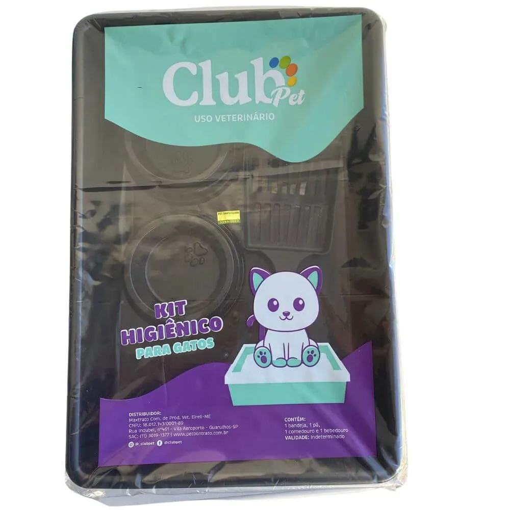 Kit Bandeja Higiênica - Preto