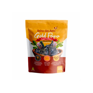Ração Papinha Reino das Aves Gold Papa 400g
