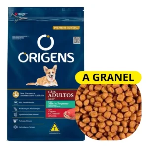 Granel Origens Cães Adultos Porte Pequeno Carne 1Kg