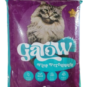 Areia Sanitária Gatow Fina Perfumada 4Kg
