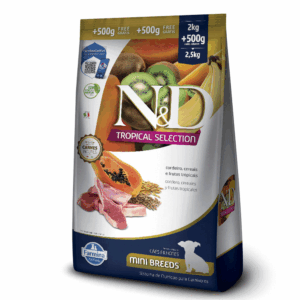 Ração N&D Tropical Selection Filhotes Mini Cordeiro - 2,5Kg