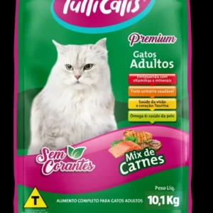 Ração TuttiCatis Premium para Gatos Adultos Mix 10,1Kg